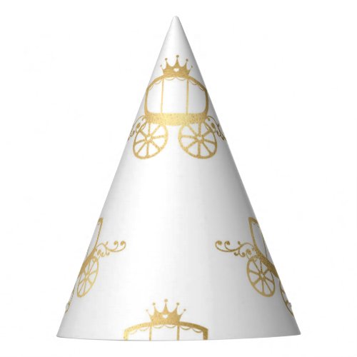 Golden Coaches Cinderella Princess Royal Magic Party Hat