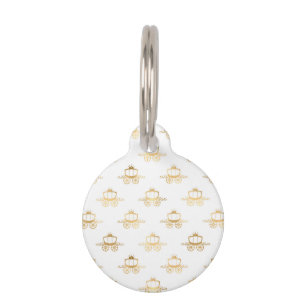 Golden Coaches Cinderella Princess Royal Magic Pet ID Tag