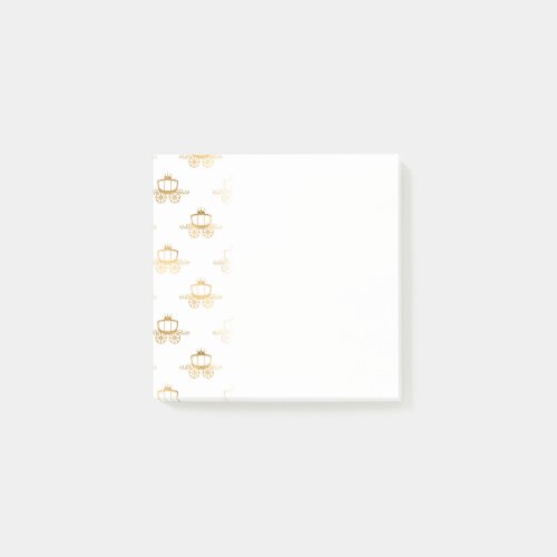 Golden Coaches Cinderella Princess Royal Magic Post_it Notes