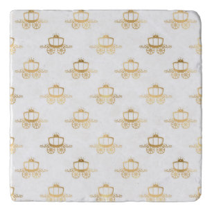 Golden Coaches Cinderella Princess Royal Magic Trivet