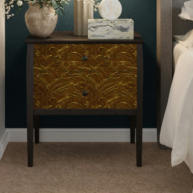 Golden Coathangers Pattern Decoupage Tissue Paper (Creator Uploaded)