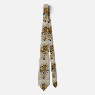 Golden Cockapoo tie