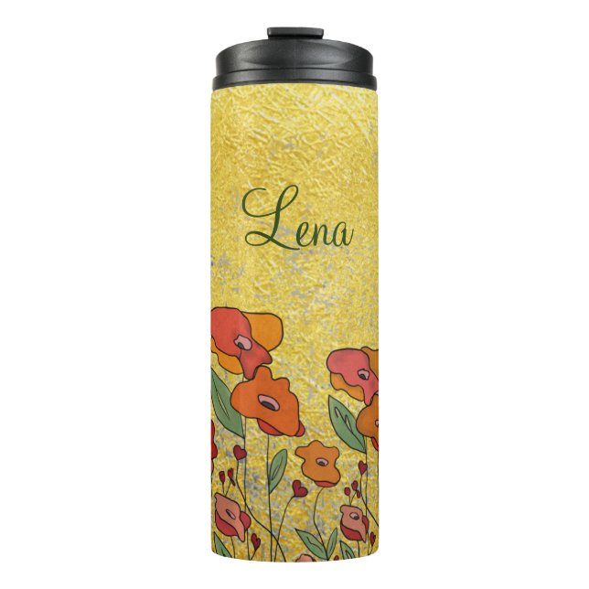 golden coffee cup (Front)