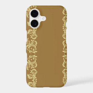 Golden Coffee Swirls Case-Mate iPhone Case