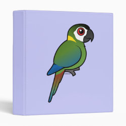 Birdorable Golden-collared Macaw Avery Signature Binder 8.5x11
