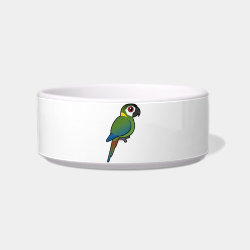 Birdorable Golden-collared Macaw Cat Food Bowl