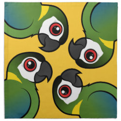 Birdorable Golden-collared Macaw Cloth Napkins (set of 4) dinner 20