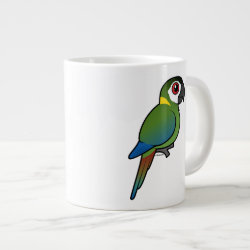 Birdorable Golden-collared Macaw Jumbo Mug