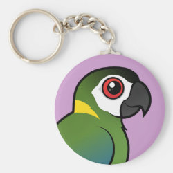Birdorable Golden-collared Macaw Basic Button Keychain