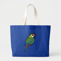 Birdorable Golden-collared Macaw Jumbo Tote Bag