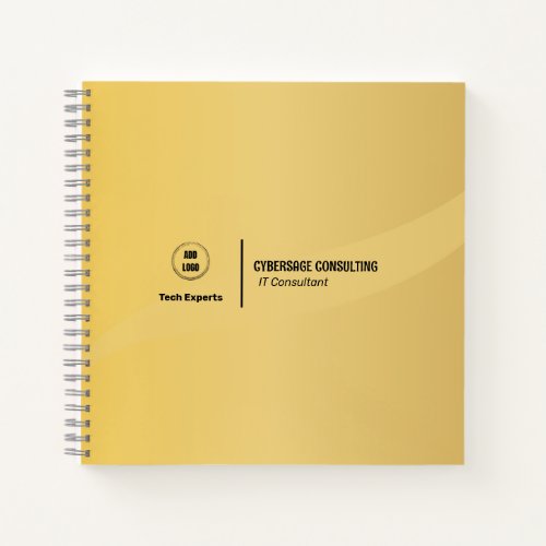 Golden Color Design  Notebook