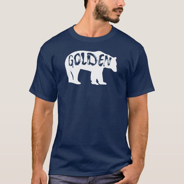 Golden Colorado Bear T-Shirt (Front)