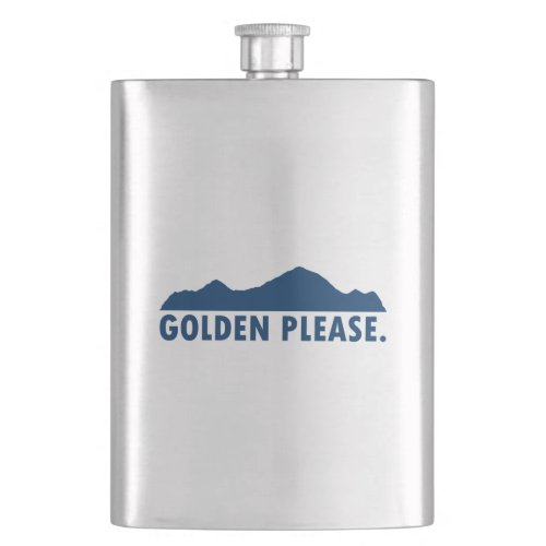 Golden Colorado Please Flask