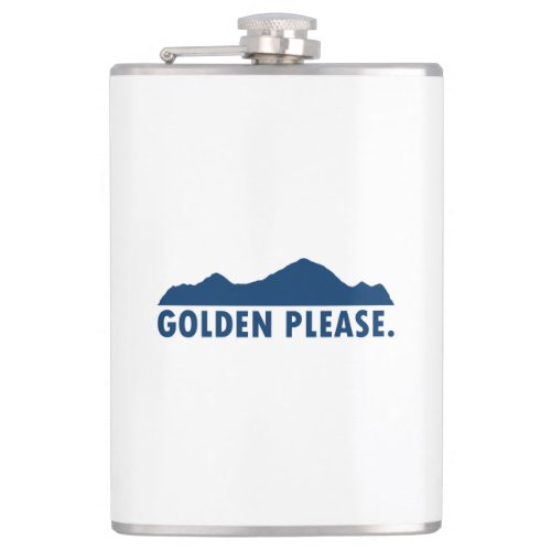 Golden Colorado Please Flask