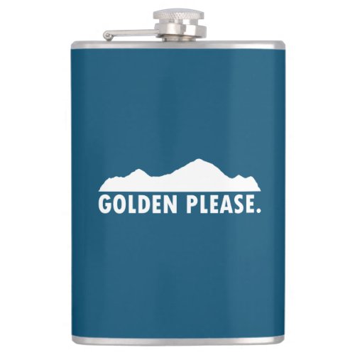 Golden Colorado Please Flask