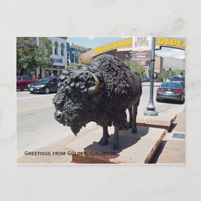 Golden Colorado Postcard (Front)