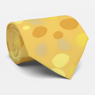 Golden Confetti Dots Neck Tie
