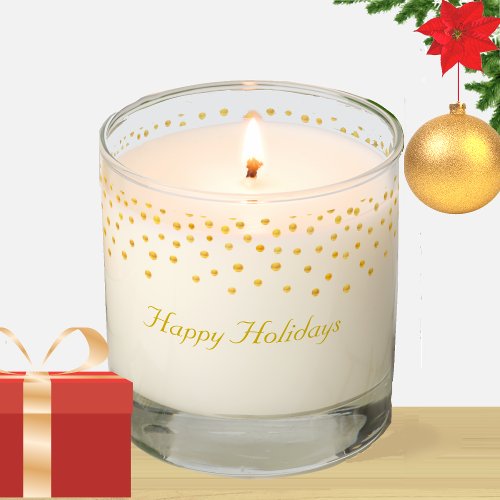  Golden Confetti Holiday Scented Candle