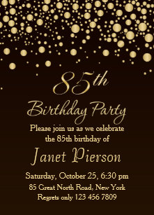 99 classic 85th birthday