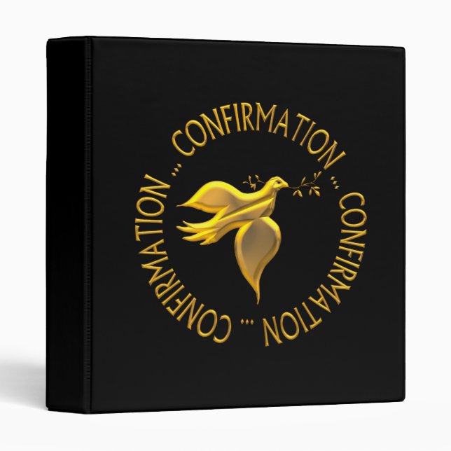 Golden Confirmation and Holy Spirit Binder (Front/Spine)