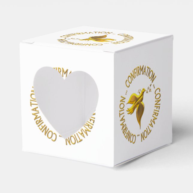 Golden Confirmation and Holy Spirit Favor Boxes (Front Side)