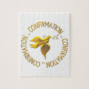 Golden Confirmation and Holy Spirit Jigsaw Puzzle
