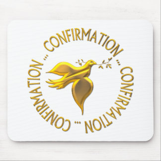 Golden Confirmation and Holy Spirit Mouse Pad