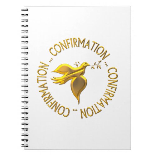 Golden Confirmation and Holy Spirit Notebook