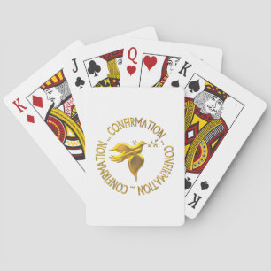 Golden Confirmation and Holy Spirit Poker Cards