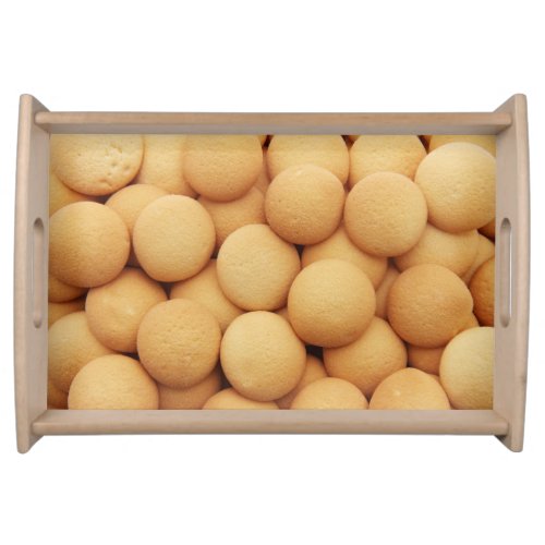 Golden Cookies Serving Tray