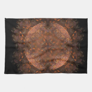 Golden Copper Shimmer Towel