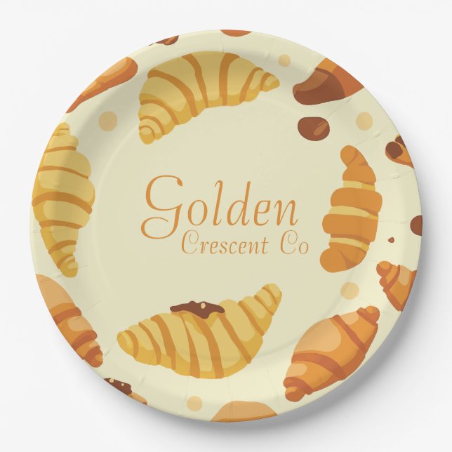 Golden Crescent Co Paper Plates (Front)
