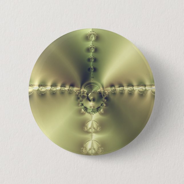 Golden Cross Button (Front)
