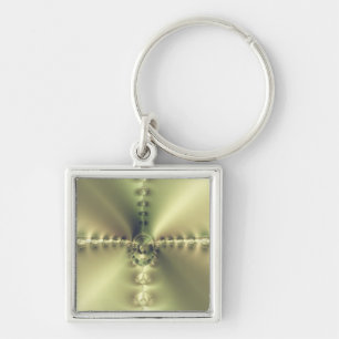 Golden Cross Keychain