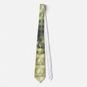 Golden Cross Neck Tie