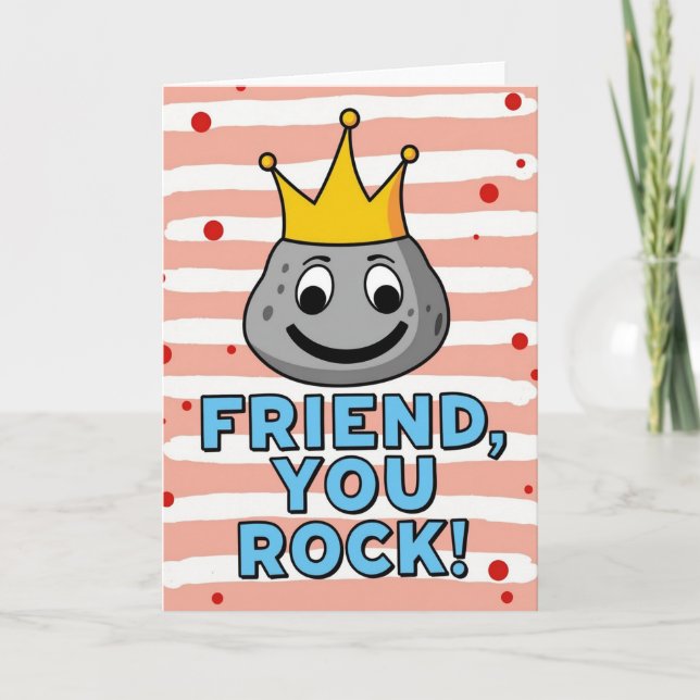 Golden Crown Friend Card (Front)
