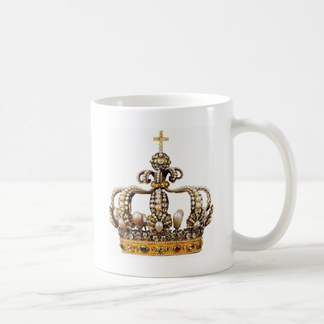 Golden Crown I Coffee Mug (Right)