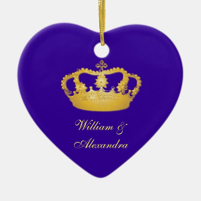 Golden Crown II Ornament (Front)