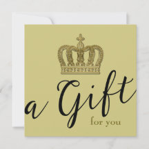 Golden Crown - luxury royal 1 Certificate