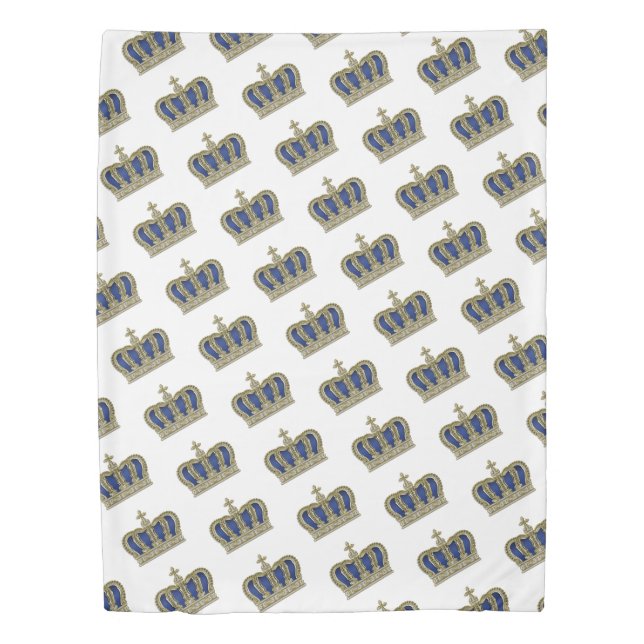 Golden Crown - luxury royal 5 Duvet Cover (Front)