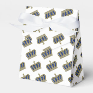 Golden Crown - luxury royal 5 Favor Boxes