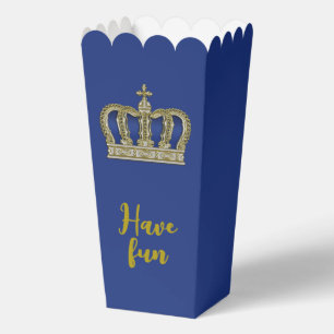 Golden Crown - luxury royal 6 Favor Boxes