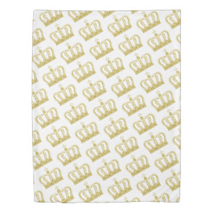 Golden Crown - luxury royal Duvet Cover