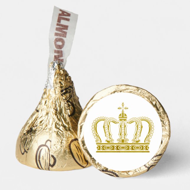 Golden Crown - luxury royal Hershey®'s Kisses® (Front)