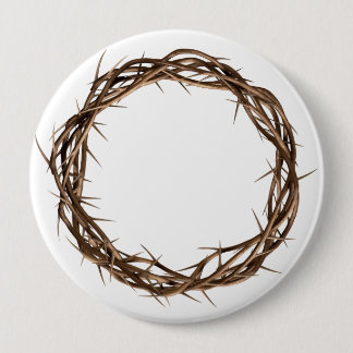 Golden Crown Of Thorns Pinback Button