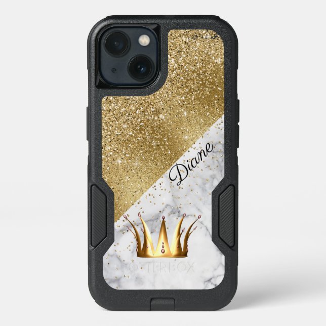 Golden Crown Otterbox iPhone Case (Back)