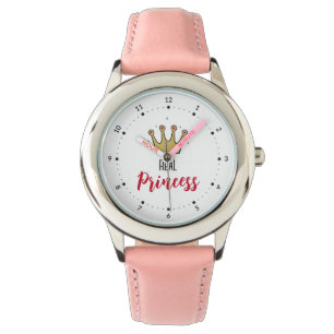 Golden crown watch