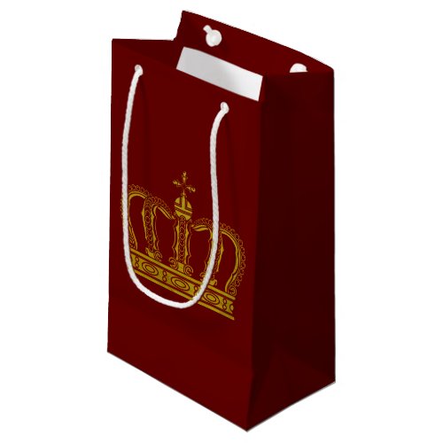Golden Crown  your background  ideas Small Gift Bag