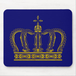 Golden Crown + your ideas Mouse Pad