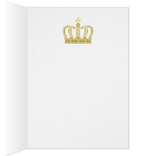 Golden Crown + your text (Inside (Right))